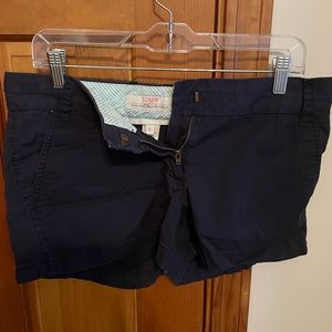 J.Crew navy shorts - size 6